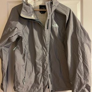 The North Face rain jacket